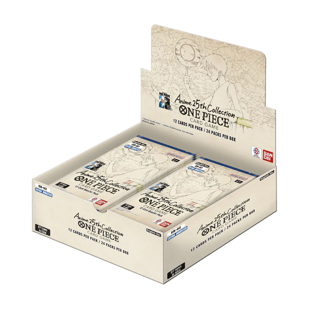 [Pre-Order] ONE PIECE CG EB-02 EXTRA BOOSTER -Anime 25th Collection- [EB-02] (ETA 2025-05-09)