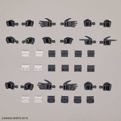 [Sale] 30MM 1/144 OPTION PARTS SET 12 (HAND PARTS /MULTI-JOINT) - Trinity Hobby