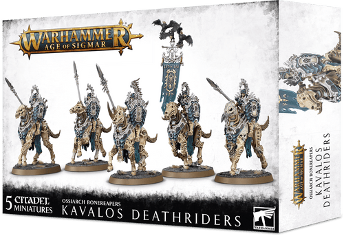 Ossiarch Bonereapers: Kavalos Deathriders - Trinity Hobby
