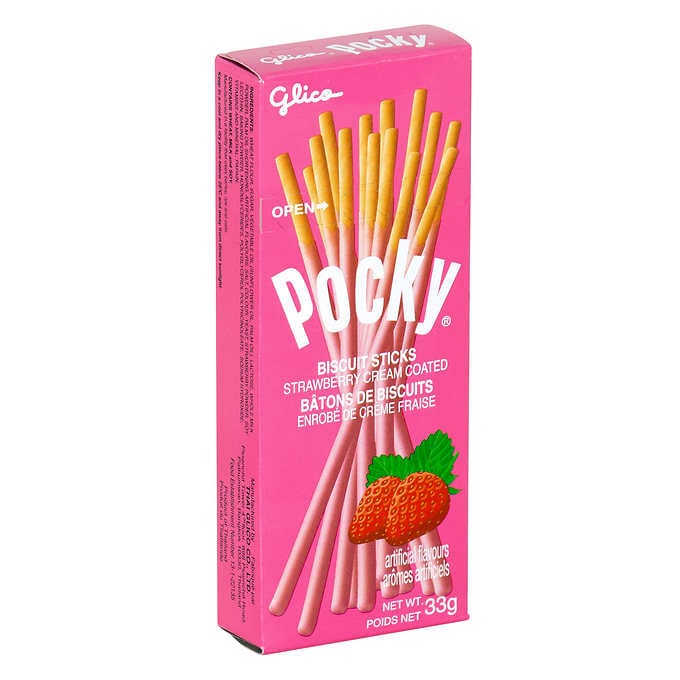 Glico Pocky Strawberry (40g) - Trinity Hobby