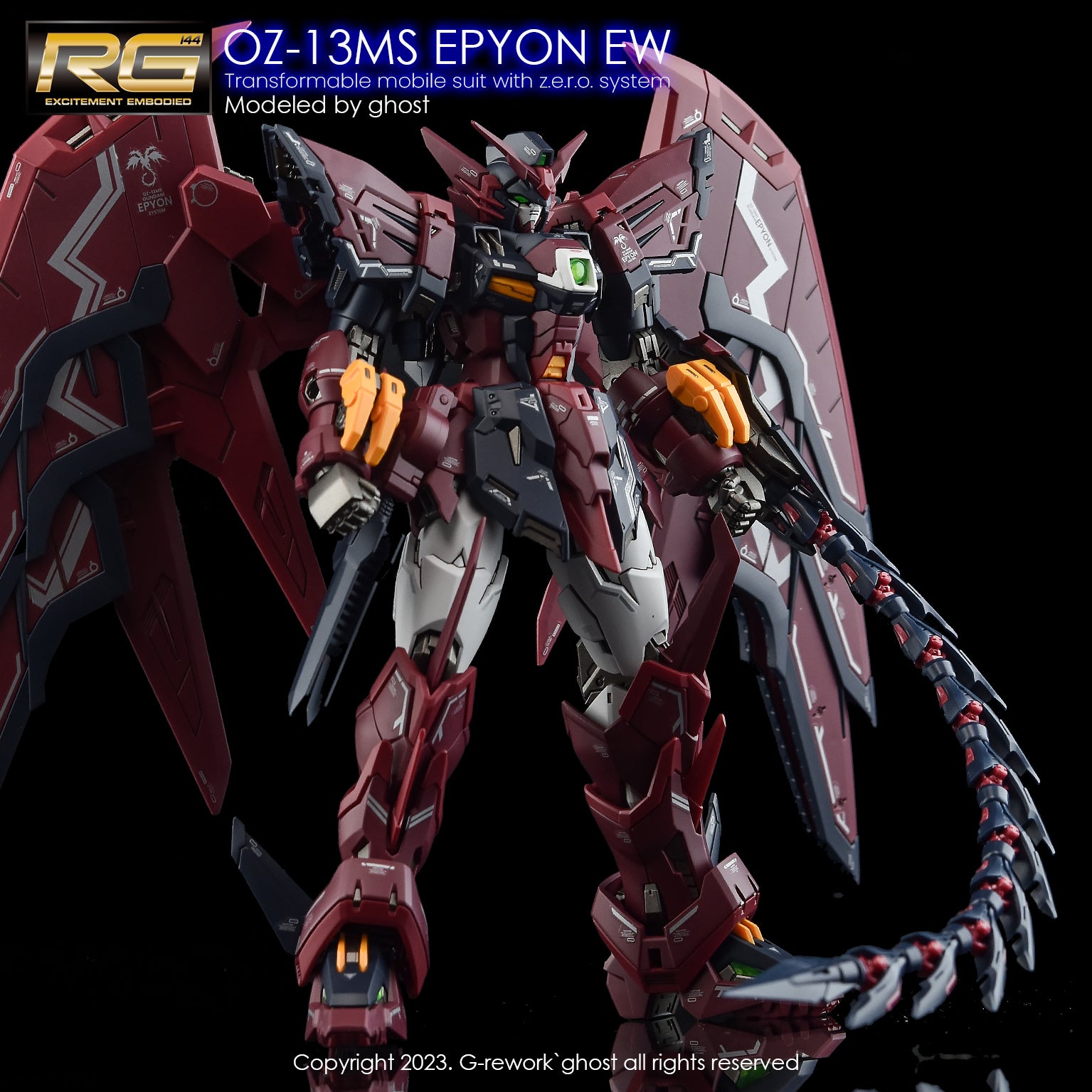 GREWORK [RG] EPYON EW DECAL - Trinity Hobby
