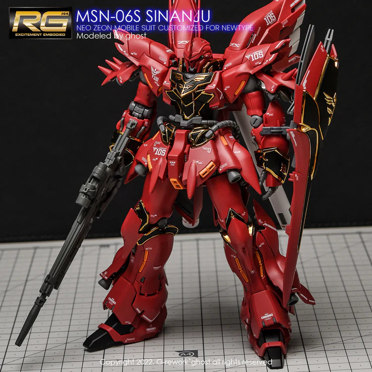 G-Rework [RG] SINANJU Water Decal - Trinity Hobby