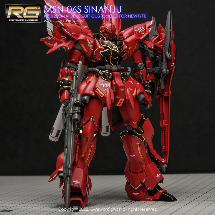 G-Rework [RG] SINANJU Water Decal - Trinity Hobby