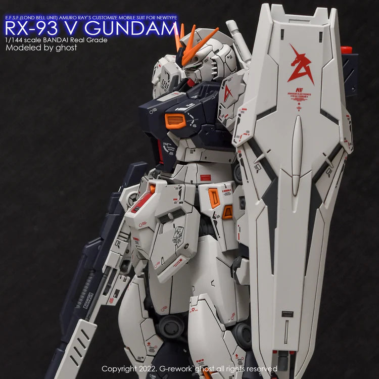 G-Rework [RG] RX-93 Nu GUNDAM - Trinity Hobby