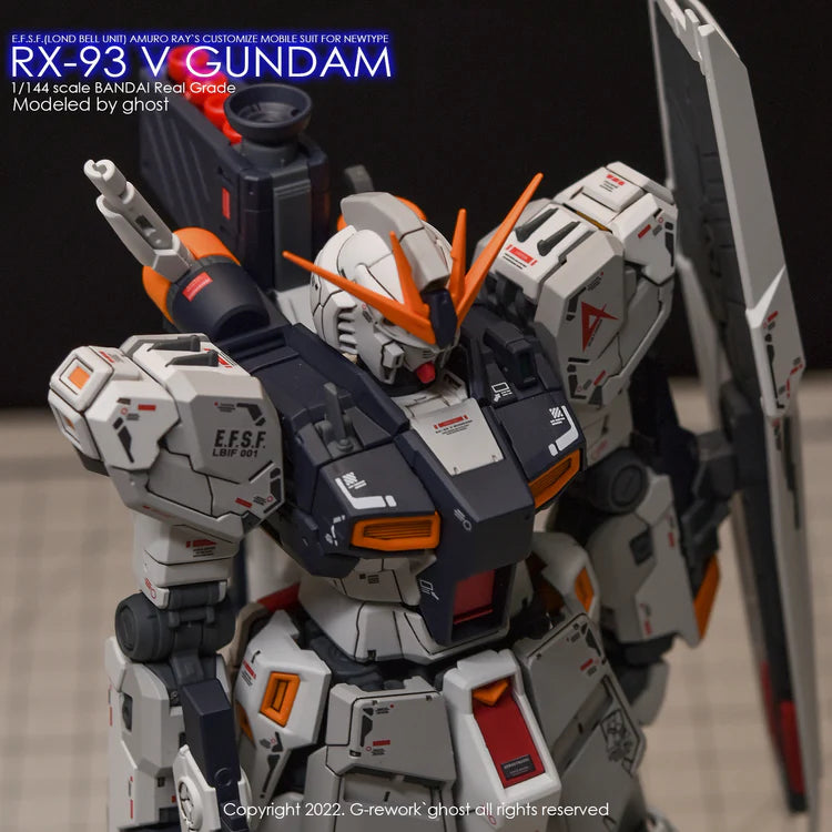 G-Rework [RG] RX-93 Nu GUNDAM - Trinity Hobby