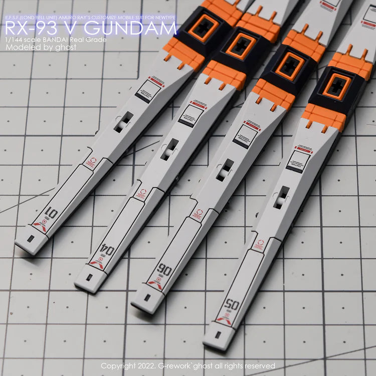 G-Rework [RG] RX-93 Nu GUNDAM - Trinity Hobby