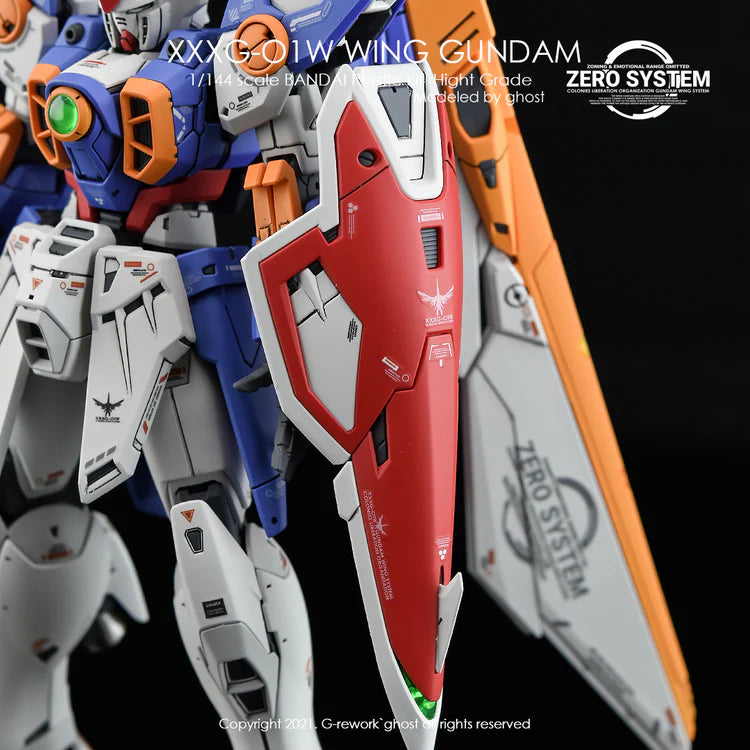 G-Rework [RG] WING GUNDAM TV.Ver Water Decal - Trinity Hobby