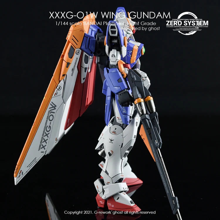 G-Rework [RG] WING GUNDAM TV.Ver Water Decal - Trinity Hobby