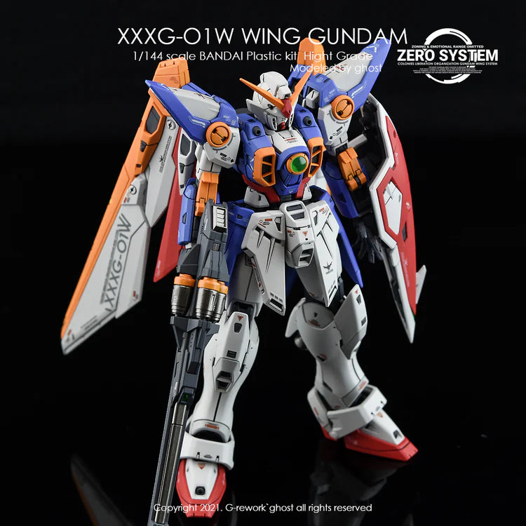 G-Rework [RG] WING GUNDAM TV.Ver Water Decal - Trinity Hobby