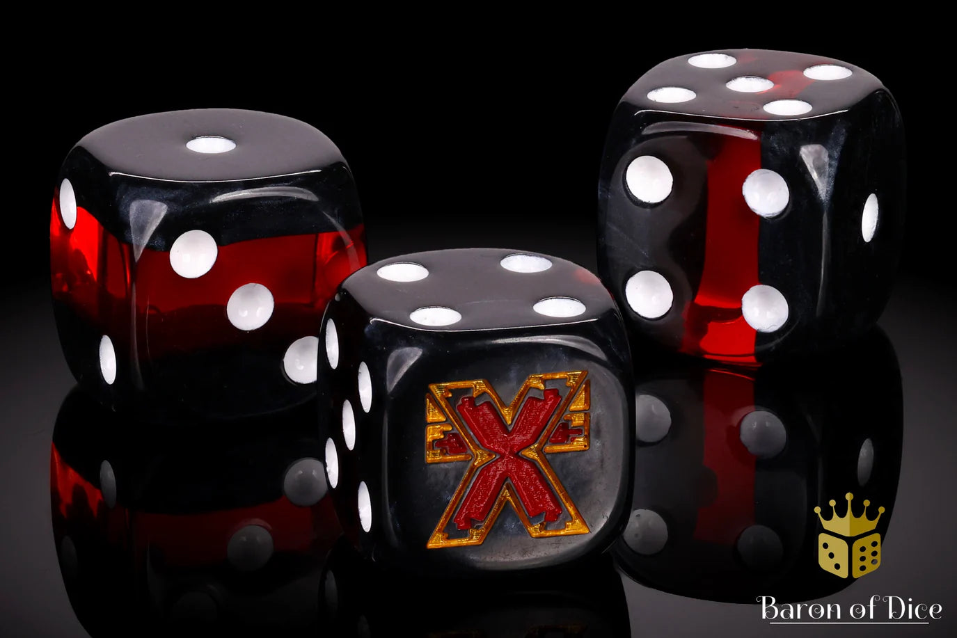 [Pre-Order] Baron of Dice - (ROUND EDGE) Exalted Dice Set [25 CT] - Trinity Hobby