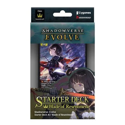 SHADOWVERSE BLADE OF RESENTMENT STARTER DECK #2 - Trinity Hobby
