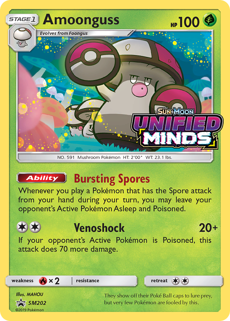 Amoonguss (SM202) [Sun & Moon: Black Star Promos] - Trinity Hobby