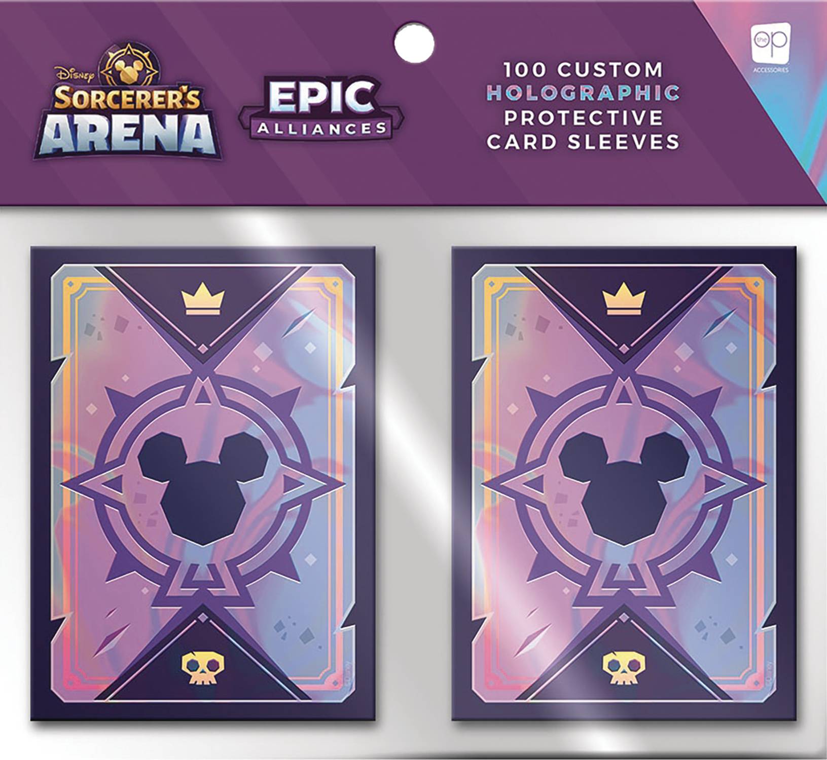CARD SLEEVES 100CT DISNEY SORCERERS ARENA - Trinity Hobby