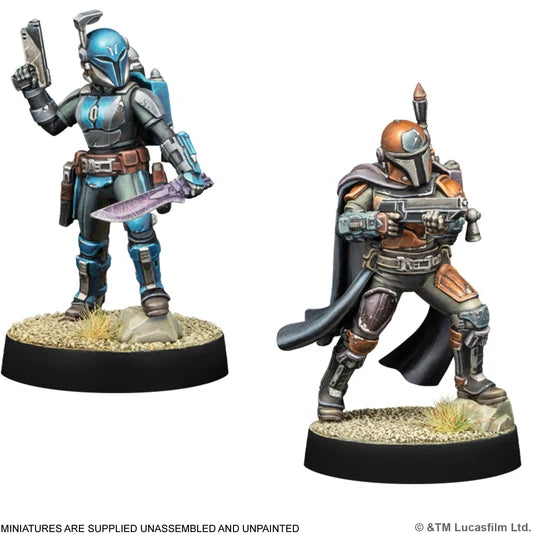 Star Wars: Legion: Mandalorian Leader and Hunter - Customizable (ML)