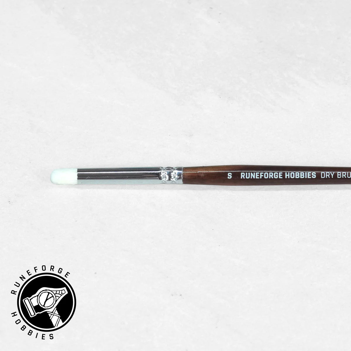 Runeforge Hobbies Natural Dry Brushes - S - Trinity Hobby