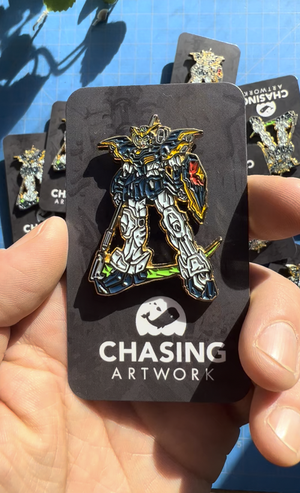 Chasing Artwork - Gundam Wing Enamel Pin - Death