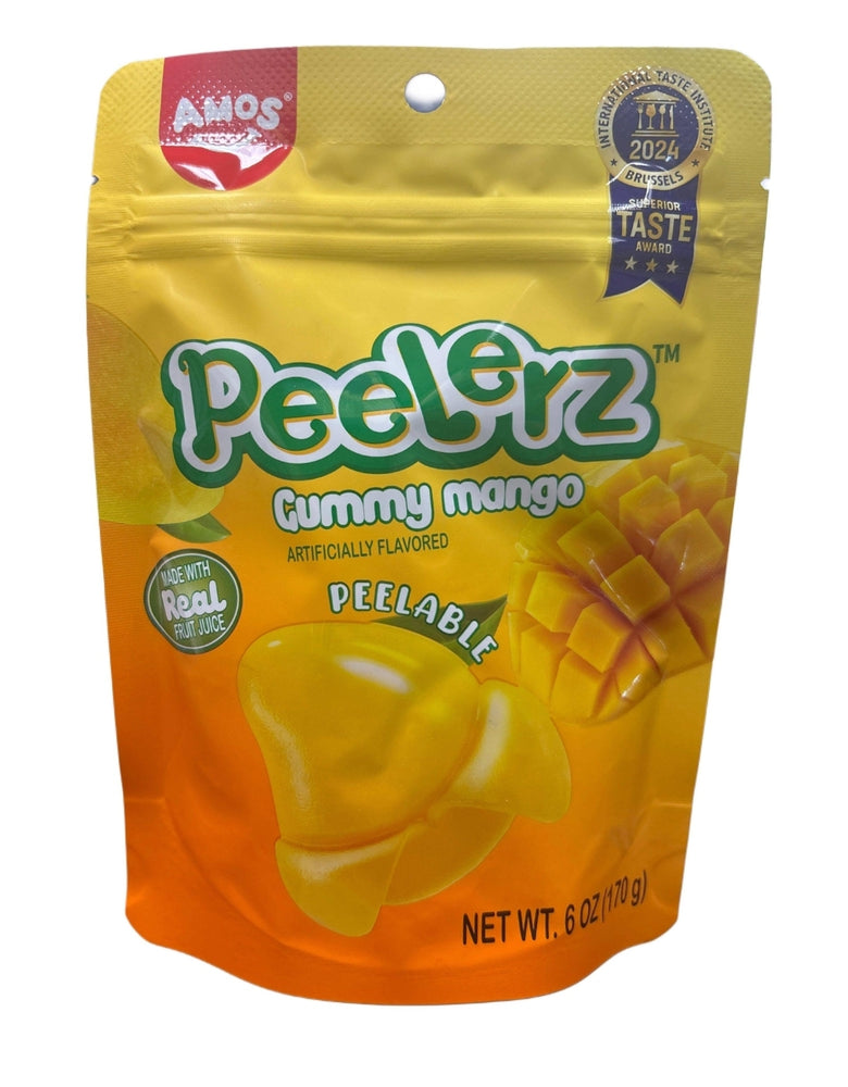 Amos Peelerz Gummy Mango Peg Bag (6oz)