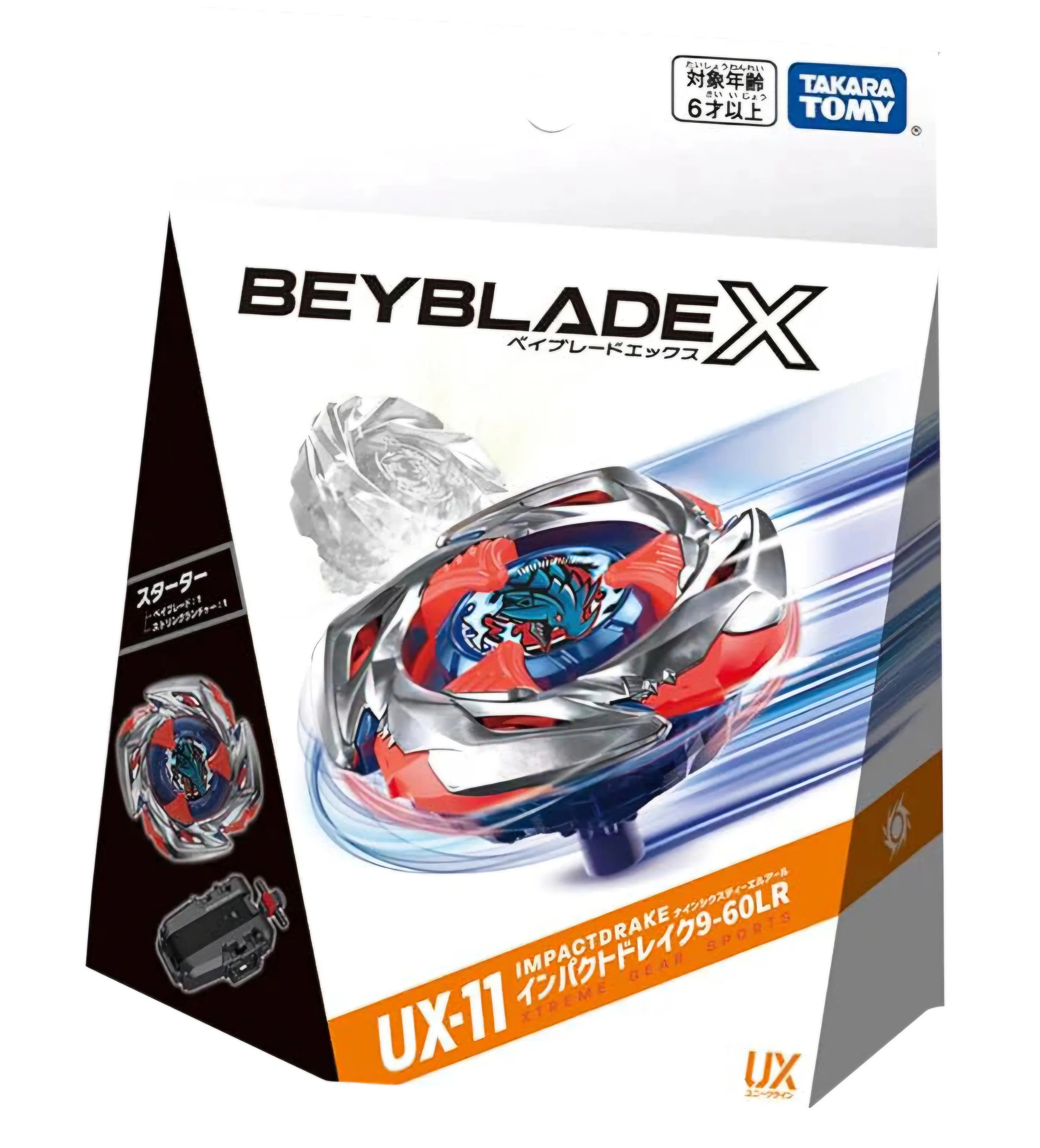 Takara Tomy Beyblade X  UX-11 Starter Impact Drake