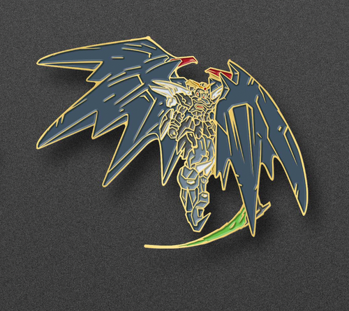Chasing Artwork - Gundam Wing Enamel Pin - A Deadly Waltz