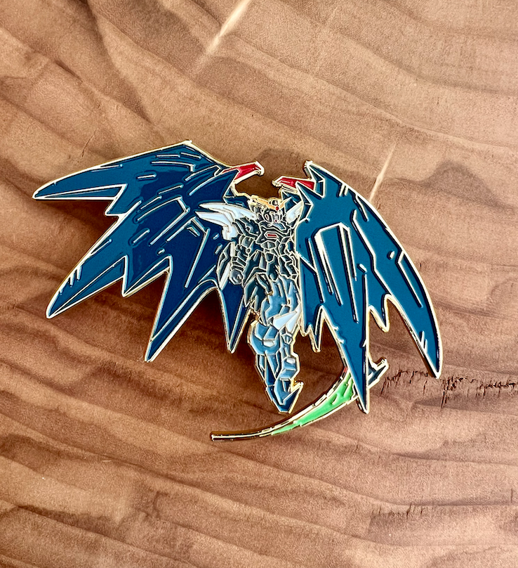 Chasing Artwork - Gundam Wing Enamel Pin - A Deadly Waltz
