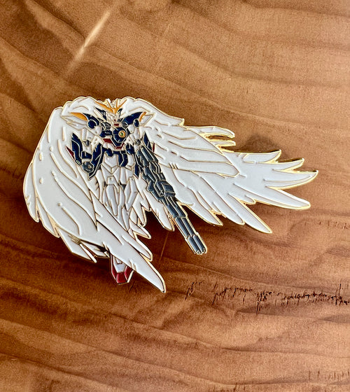 Chasing Artwork - Gundam Wing Enamel Pin - Winged Waltz (Wing Zero)