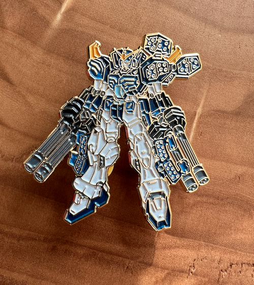 Chasing Artwork - Gundam Wing Enamel Pin - A Heavy Waltz