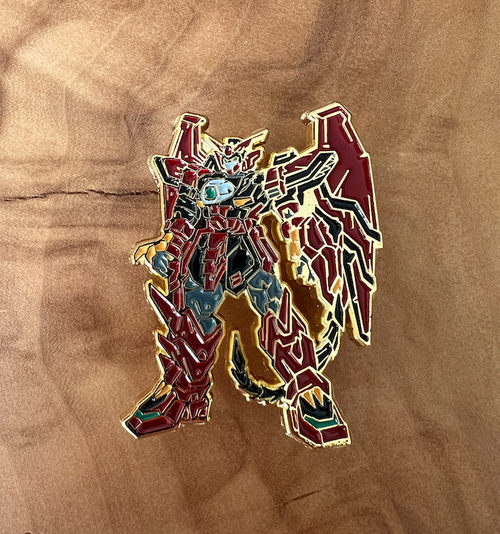 Chasing Artwork - Gundam Wing Enamel Pin - Epy Wing