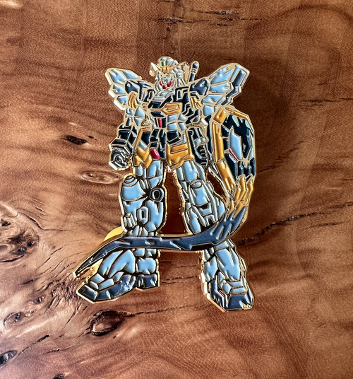 Chasing Artwork - Gundam Wing Enamel Pin - Sandy Wing