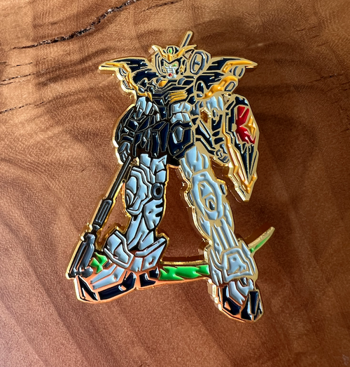 Chasing Artwork - Gundam Wing Enamel Pin - Death
