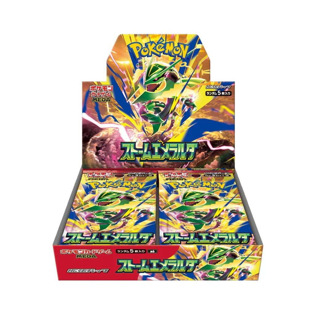 Pokemon M6 Storm Emeralda Booster (Japanese)