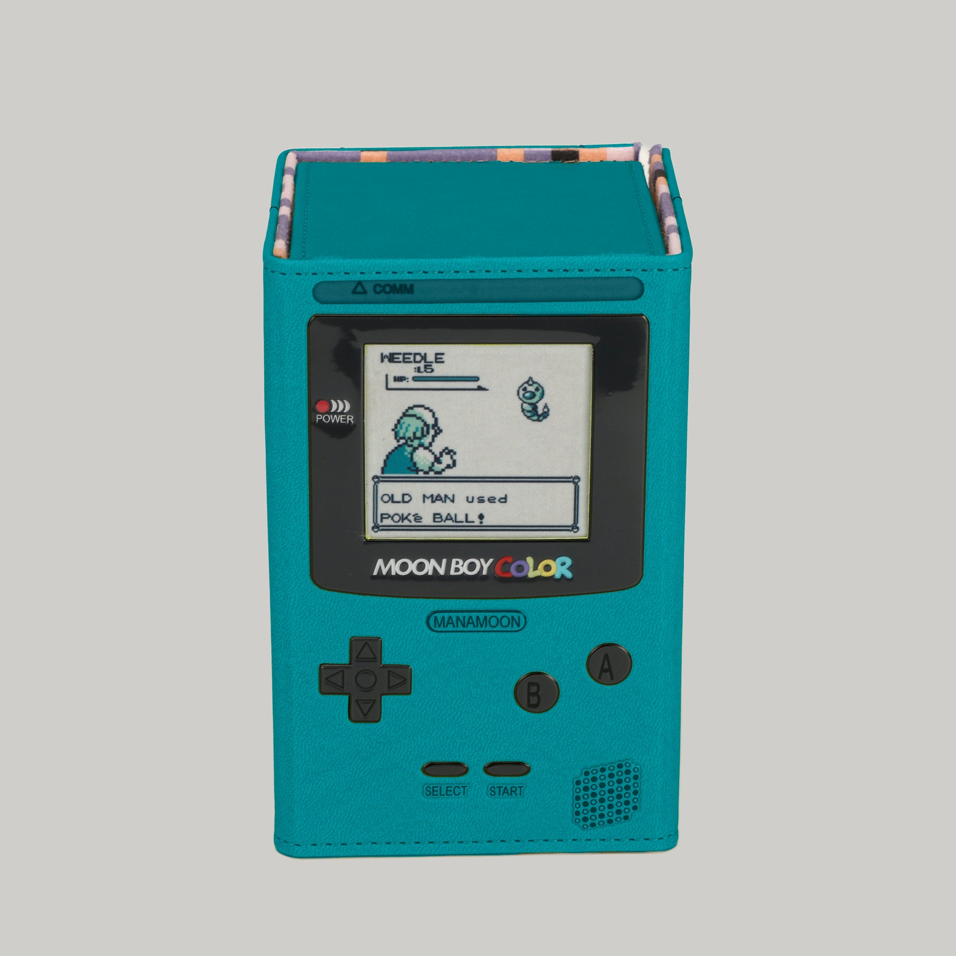 Manamoon MoonBoy Tower Deck Box - TEAL (Limit 1 Per Person) - Trinity Hobby