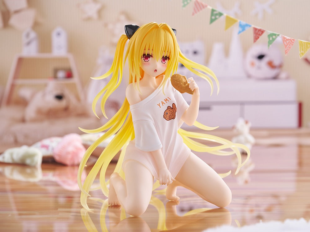 To Love-Ru Darkness Desktop Cute Figure - Golden Darkness (Roomwear Ver.) - Trinity Hobby