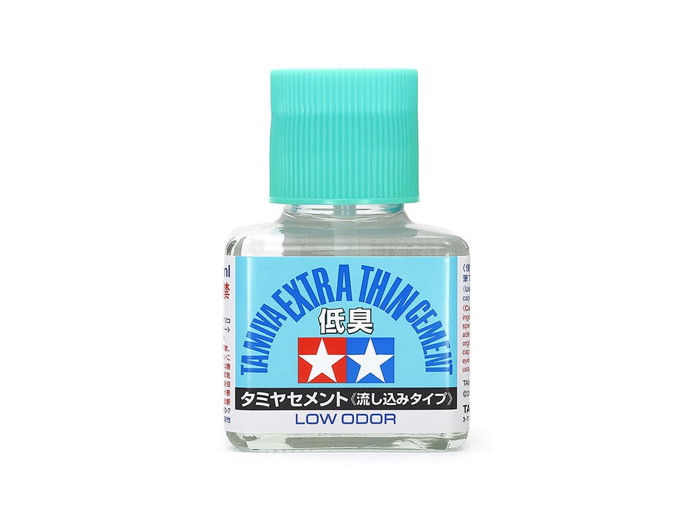 Low Odor Extra Thin Liquid Cement (40ml) - Trinity Hobby