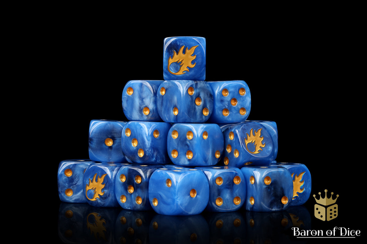 Baron of Dice - (ROUND EDGE) Twin Meteors Dice [25 CT]