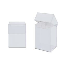 Ultra Pro DECK BOX SOLID CLEAR 80+