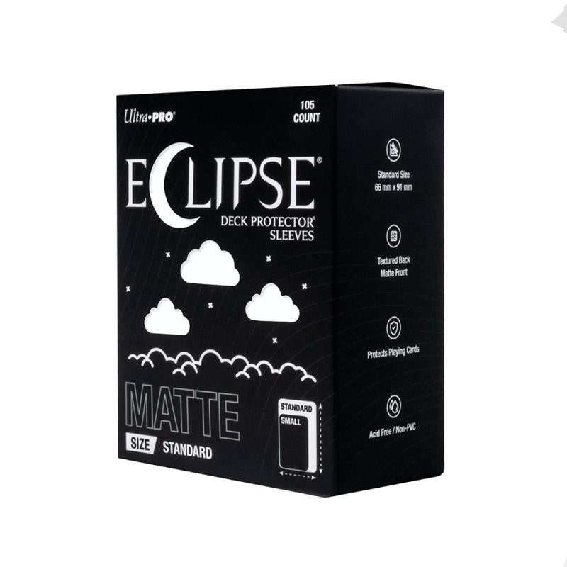 UP MATTE ECLIPSE ARCTIC WHITE DECK PROTECTORS 105ct