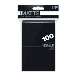 Ultra Pro Matte 100ct Black Non Glare