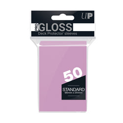 Ultra Pro Gloss 50ct SOLID DP SUNSET PINK - Trinity Hobby