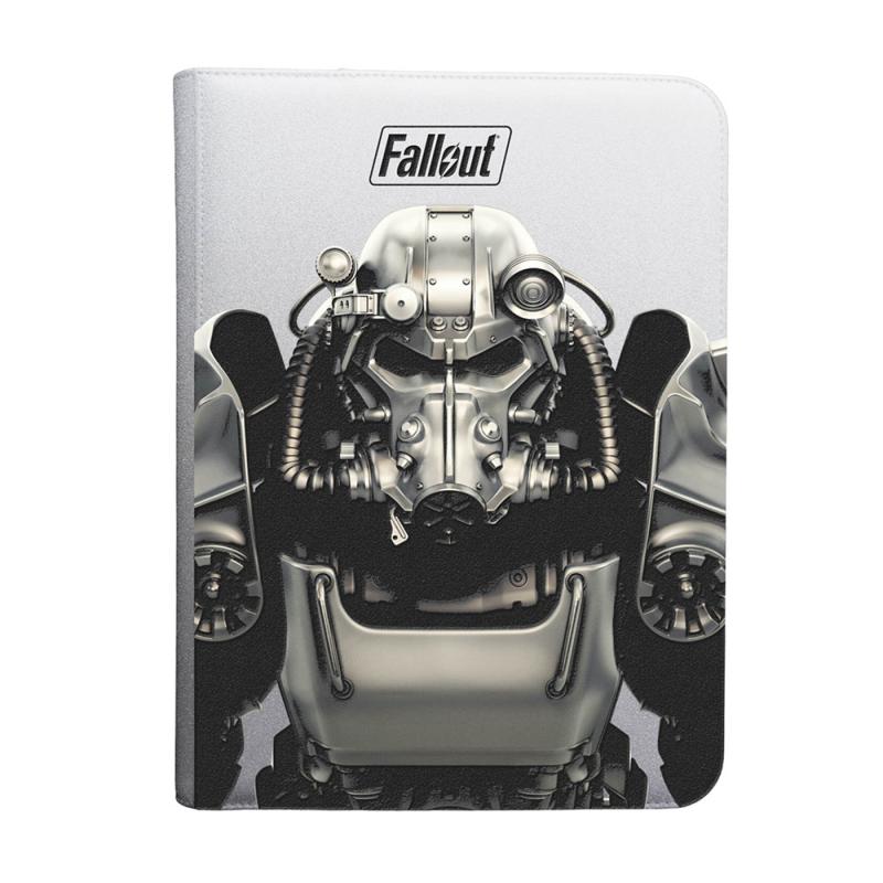 PRO BINDER 9 POCKET FALLOUT BROTHERHOOD OF STEEL (Zippered) - Trinity Hobby