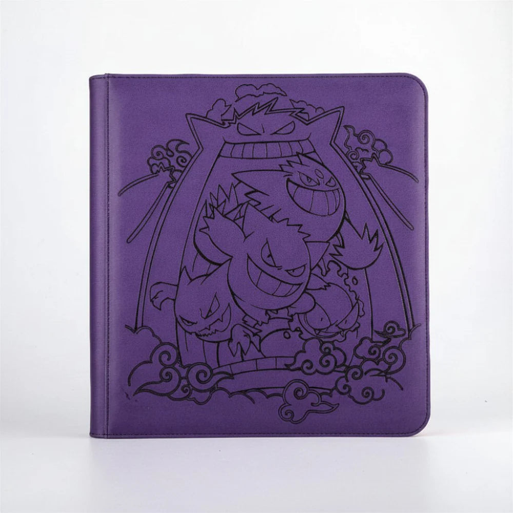 Manamoon Haunted 12-Pocket Trading Card Binder - Black-Filled (Limit 1 Per Person)