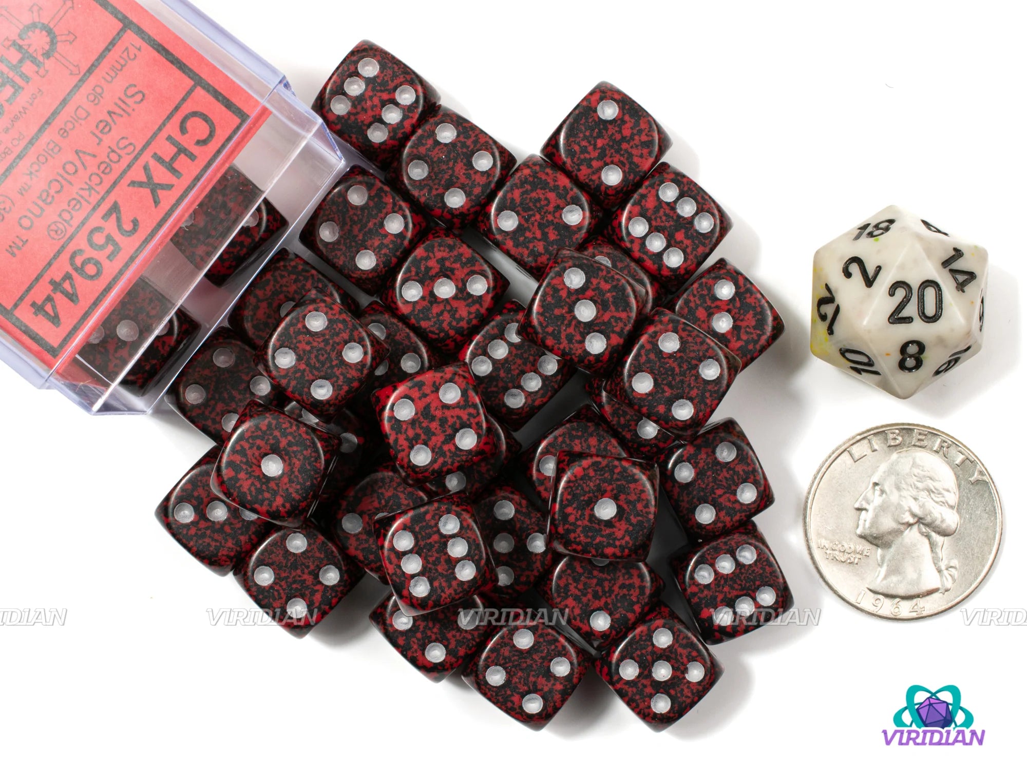 SPECKLED 36D6 Silver Volcano 12MM - Trinity Hobby
