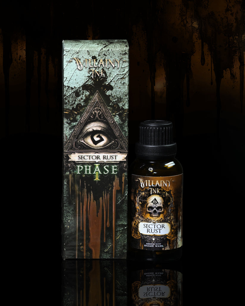 Washes Villainy Ink Enamels Phase I - Sector Rust (30ml) - Trinity Hobby