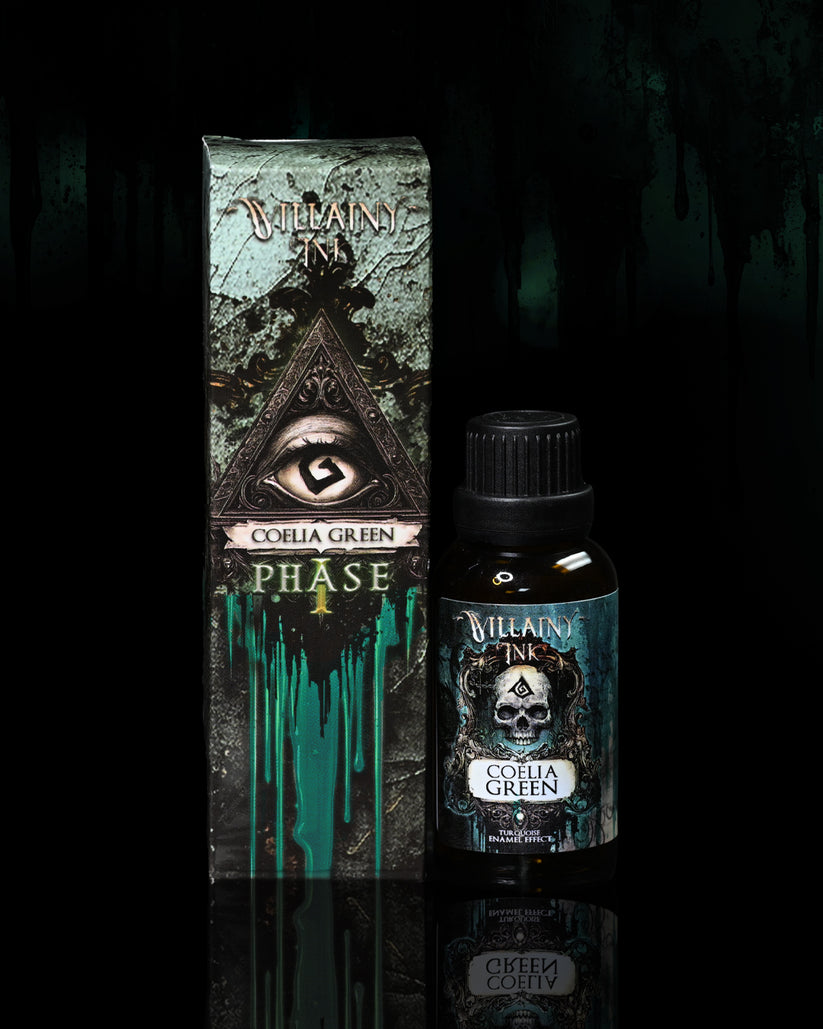 Washes Villainy Ink Enamels Phase I - Coelia Green (30ml) - Trinity Hobby