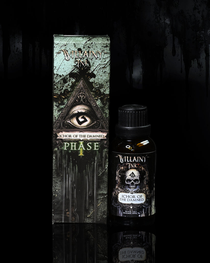 Washes Villainy Ink Enamels Phase I - Ichor of the Damned (30ml) - Trinity Hobby