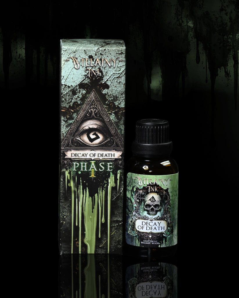 Washes Villainy Ink Enamels Phase I - Decay of Death (30ml) - Trinity Hobby