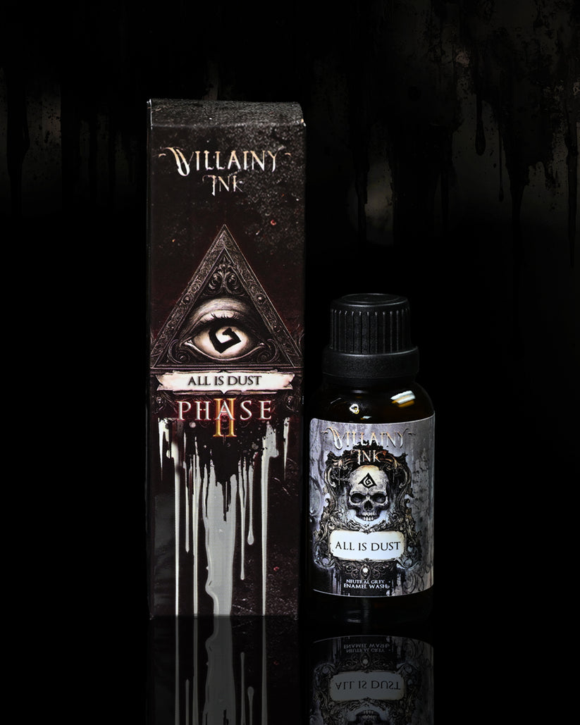 Washes Villainy Ink Enamels Phase II - All is Dust (30ml) - Trinity Hobby