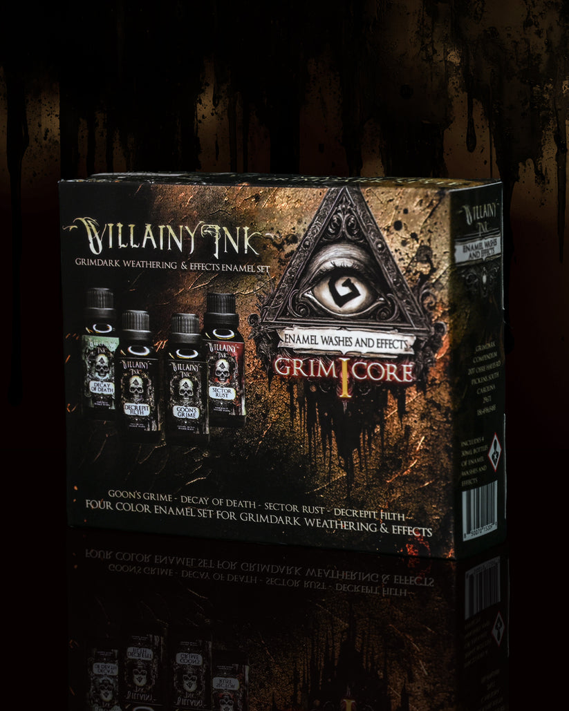 Villainy Ink Enamels Grim Core Set 1 - Trinity Hobby