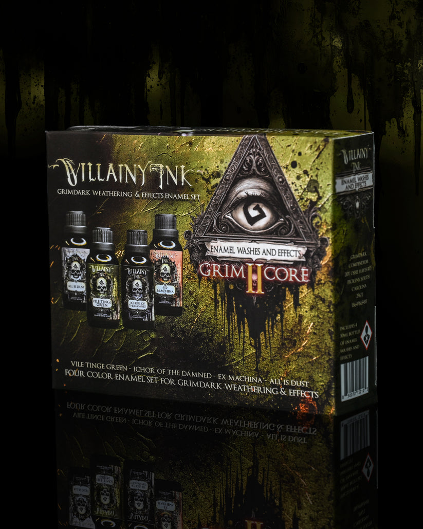 Washes Villainy Ink Enamels - Grim Core Set II - Trinity Hobby