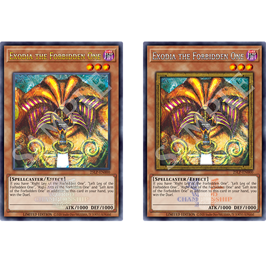 YGO LIMITED PACK WORLD CHAMPIONSHIP  BOOSTER 2025 - Trinity Hobby