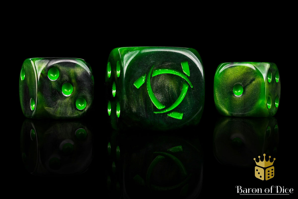 Baron of Dice - (ROUND EDGE) Warp Rune [25 CT]